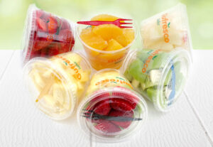 Vending, fruta, natural